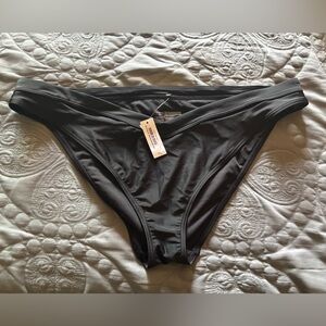 ADORE ME- BLACK Bikini Bottom.